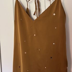 Starry shiny mini dress